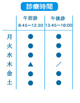 うかい歯科診療時間